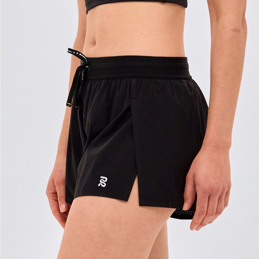 Bandit running Women's Black Vento Athletic Shorts